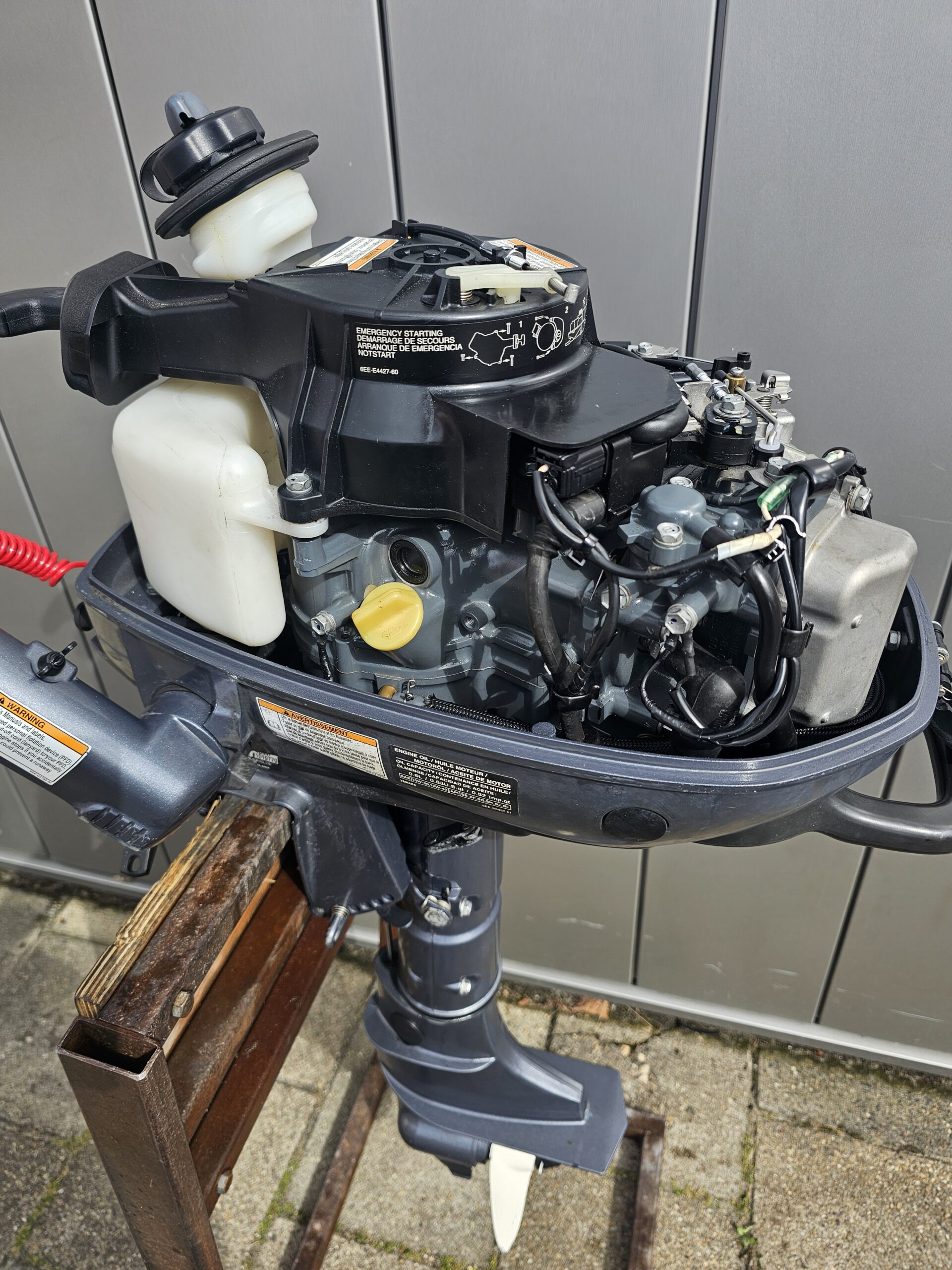 Used 4 HP Yamaha Outboard For Sale - Image 4