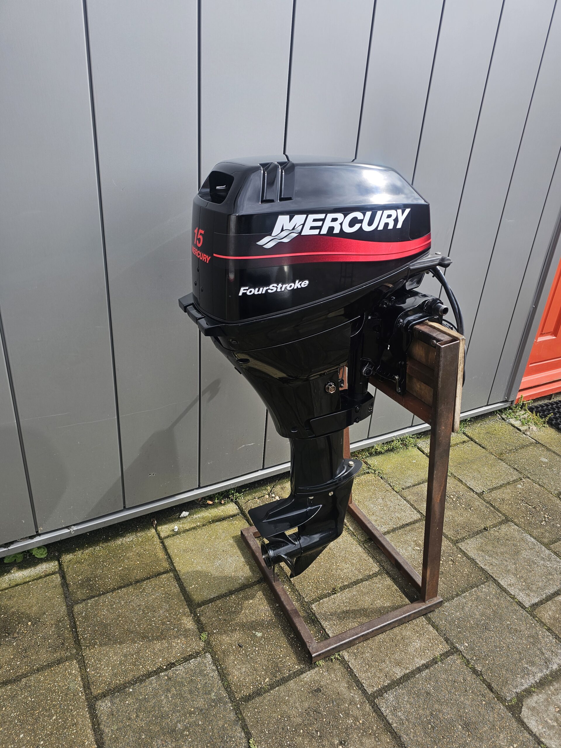 Used 15 HP Mercury Outboard For Sale - Image 3