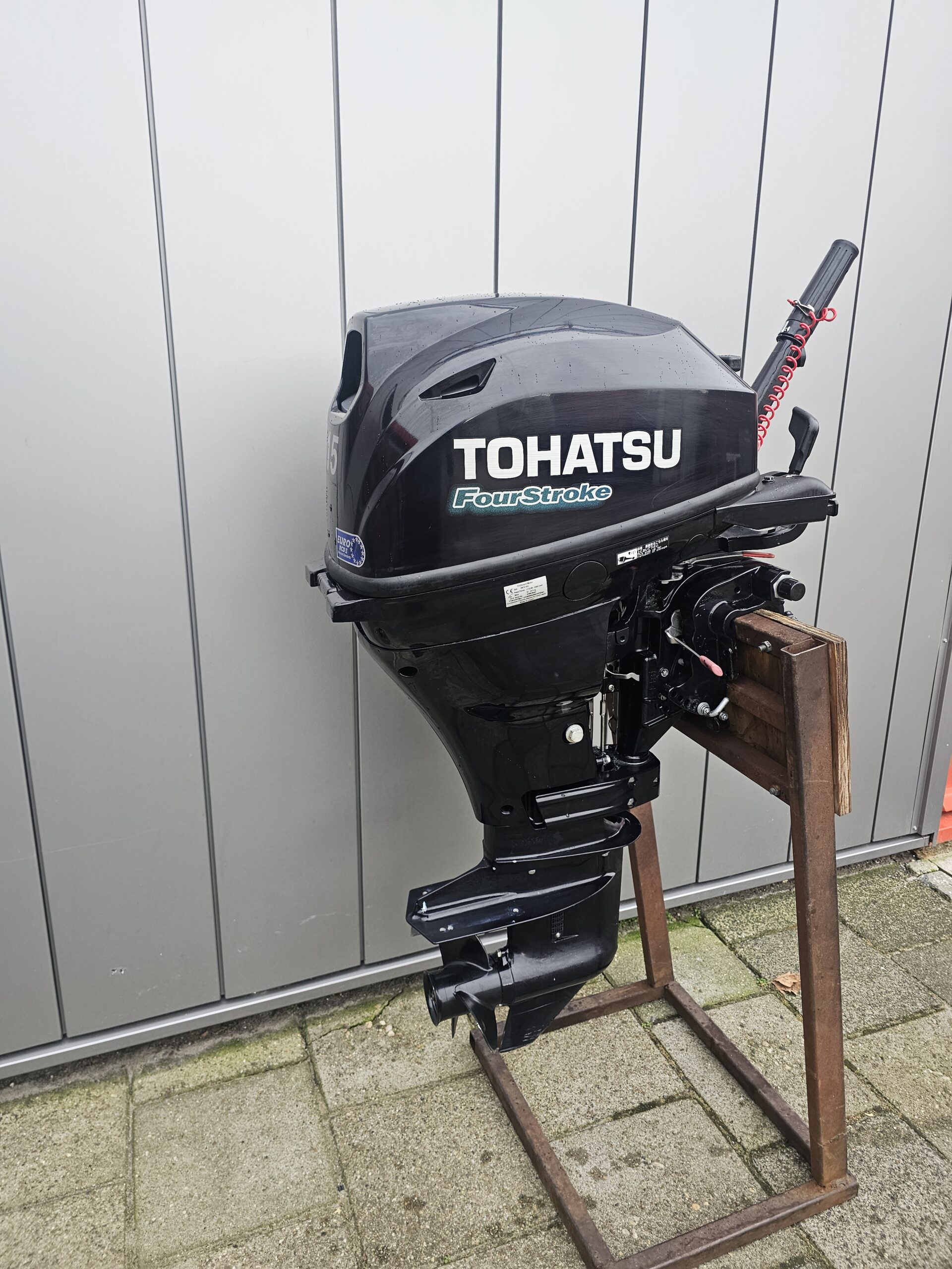 Used Tohatsu 15 HP Outboard For Sale - Image 3